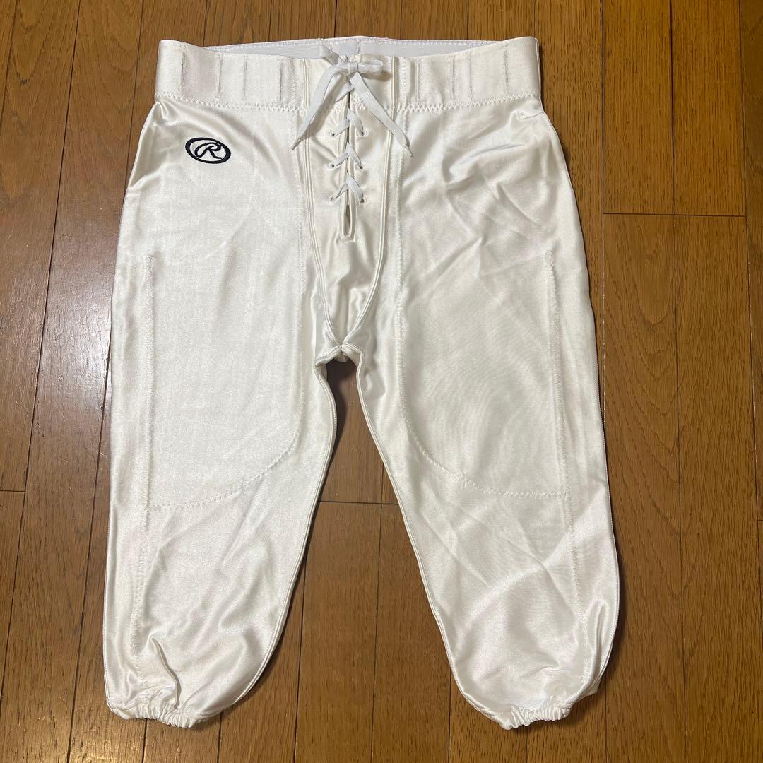 ★美品★ローリングス アメフト 練習着 上下セット Sサイズ 白
