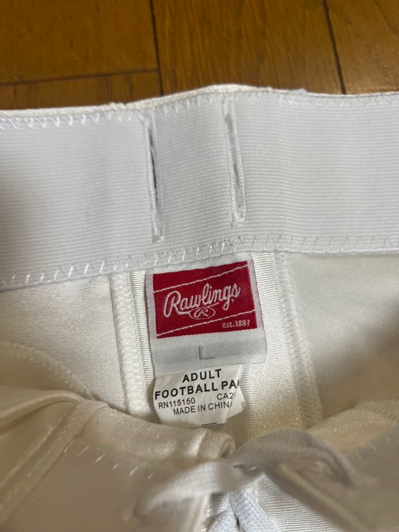 ★美品★ローリングス アメフト 練習着 上下セット Sサイズ 白