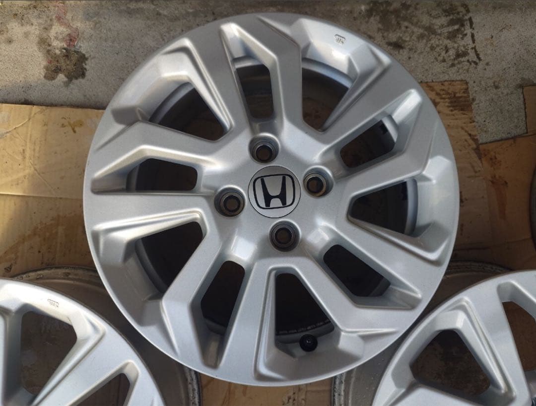 ホンダ HONDA純正ホイール 15インチ PCD100 6J ＋50　①