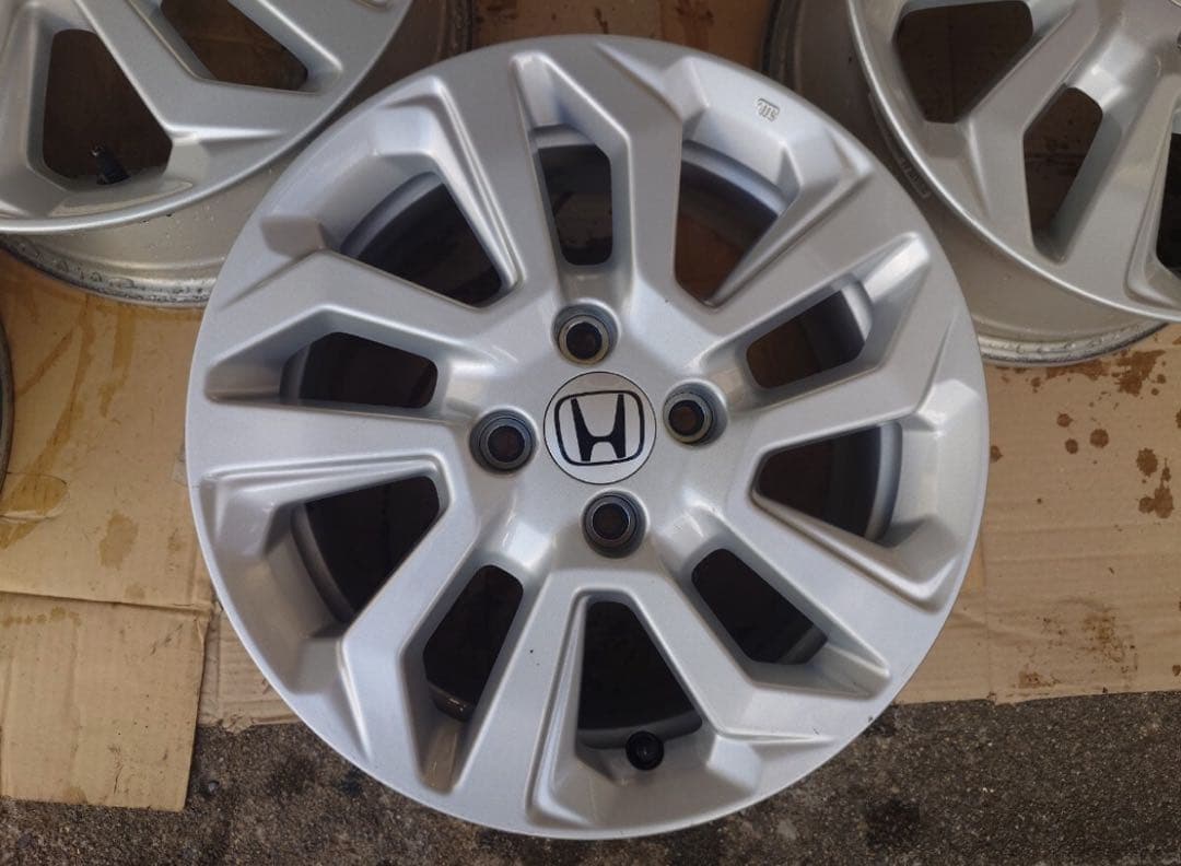 ホンダ HONDA純正ホイール 15インチ PCD100 6J ＋50　①