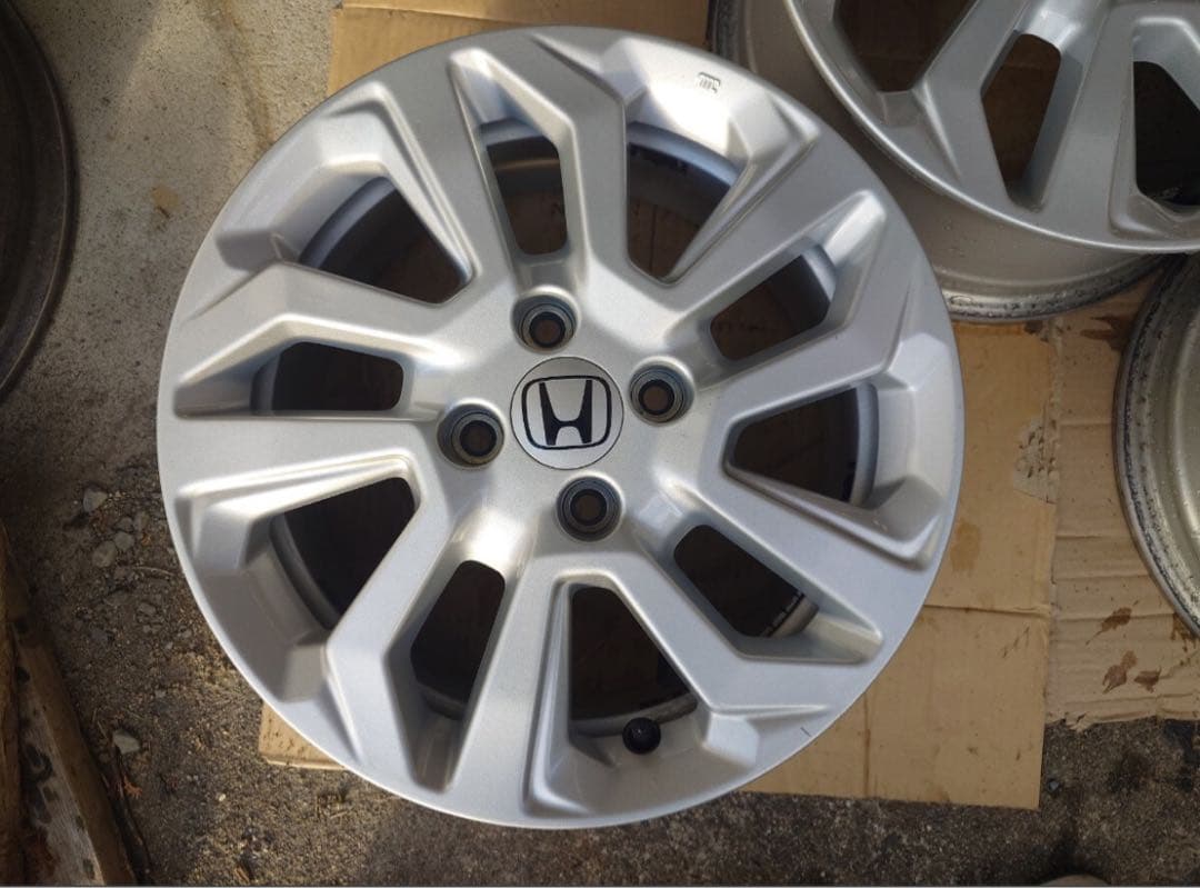 ホンダ HONDA純正ホイール 15インチ PCD100 6J ＋50　①