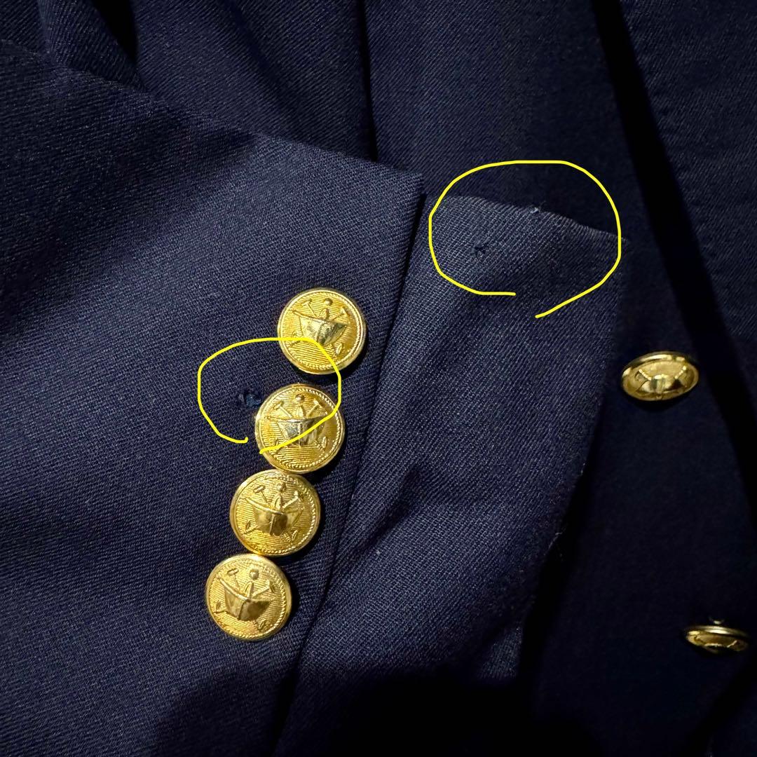 Polo Ralph Lauren ダブルブレストジャケット Mサイズ　金ボタン