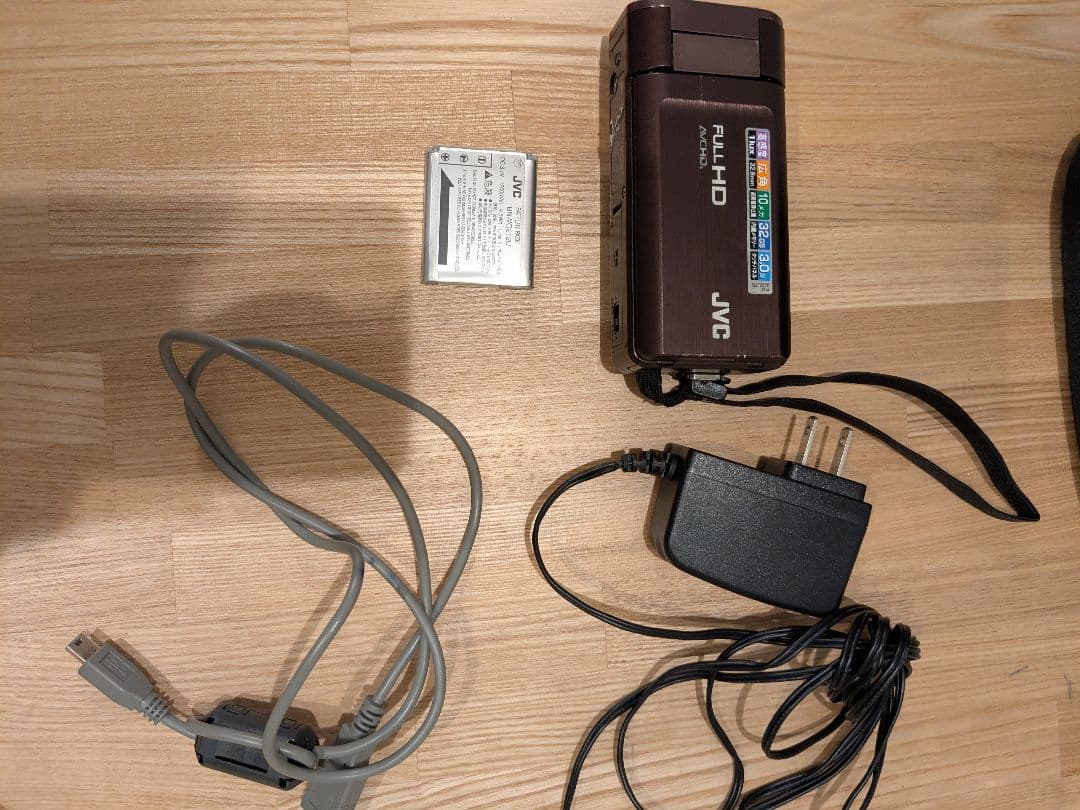 【動作確認済】JVC Everio GZ-V570 ブラウンF1.2明るいレンズ