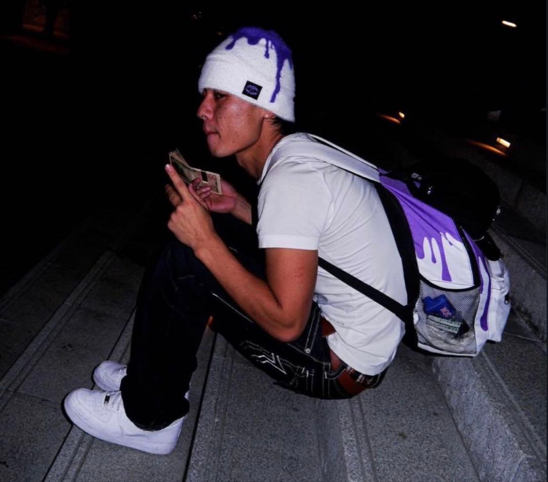 帽子 fuck my life\" beanie. Swag flex with me.