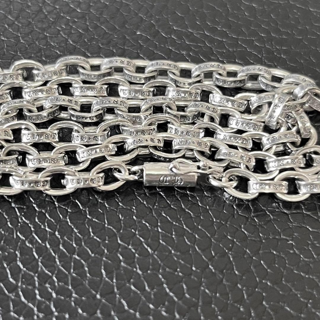 シルバー925 silver925 ペーパーチェーン ネックレス メンズ50㎝