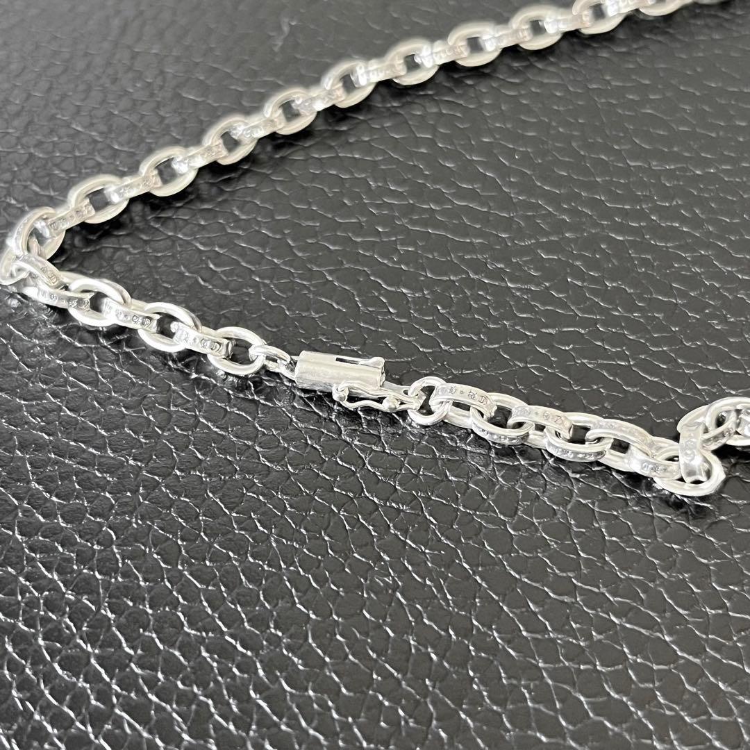 シルバー925 silver925 ペーパーチェーン ネックレス メンズ50㎝