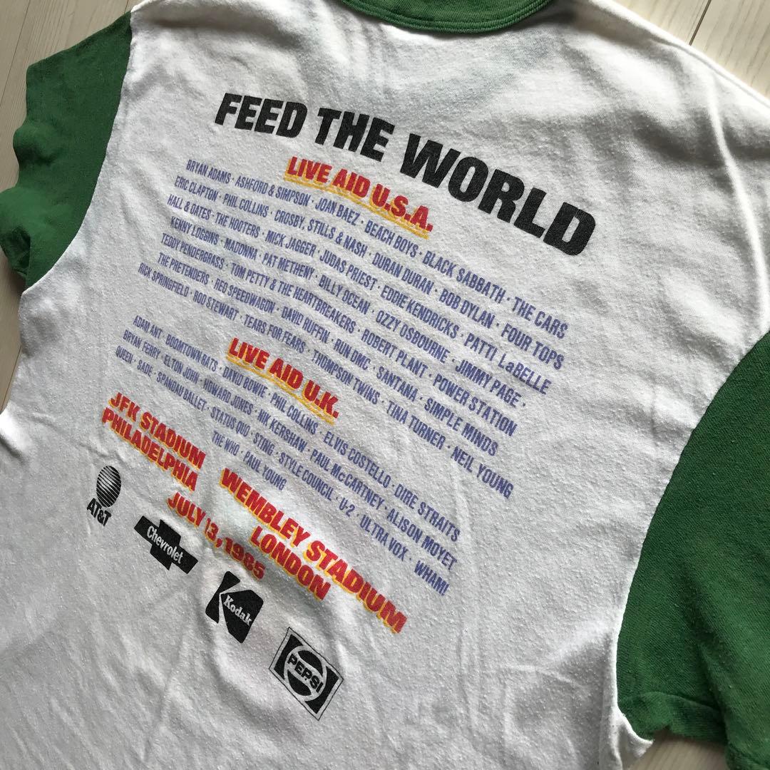 541 LIVE AID ライブエイド 1985年製ヴィンテージ Tシャツ