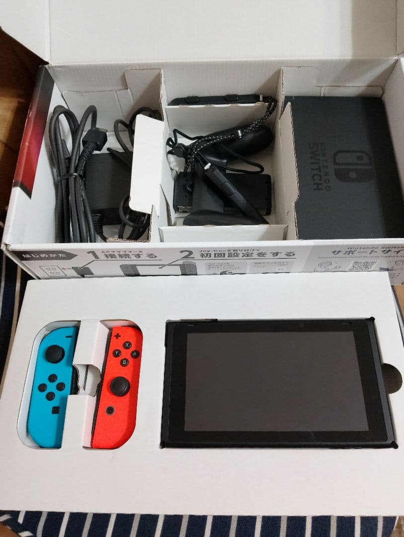 Nintendo Switch 本体とソフト5種セット Proコン2種