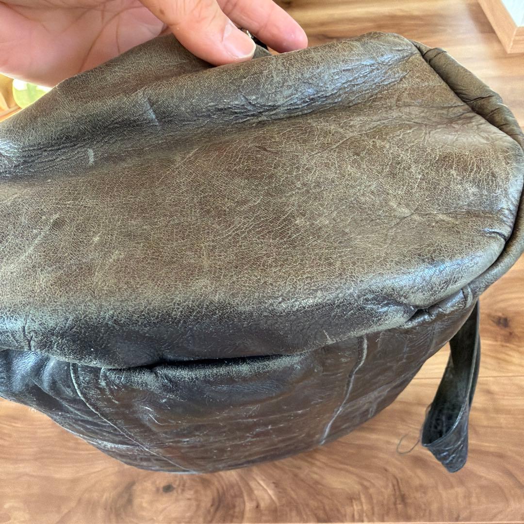 PORTER 吉田カバン　レザーボストンバック　ドラムバッグ