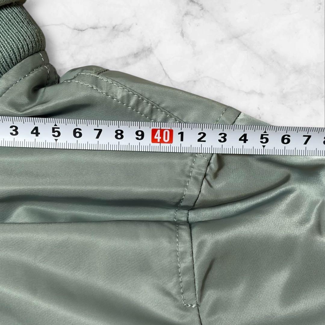 Alpha Industries フード付き 取り外し可　MA-1 natus