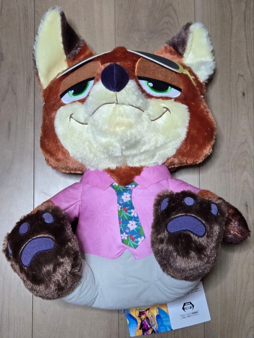 ズートピア2　スーパーラージぬいぐるみ　ぬいぐるみ　ジュディ　ニック