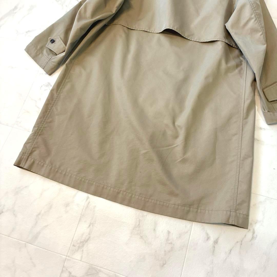 極美品 ジムフレックス スウィングコート 14 ベージュ 裏地チェック L相当