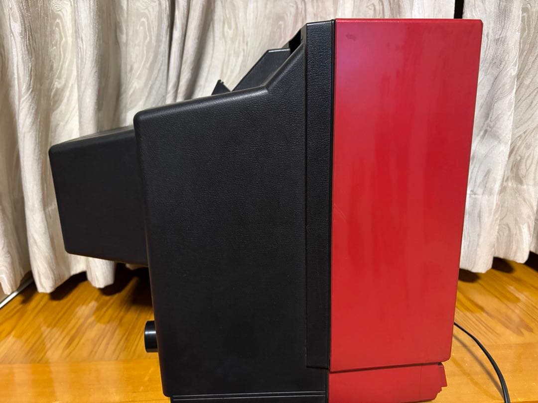 日立 14インチ ブラウン管テレビ B24 TINT レッド 動作品