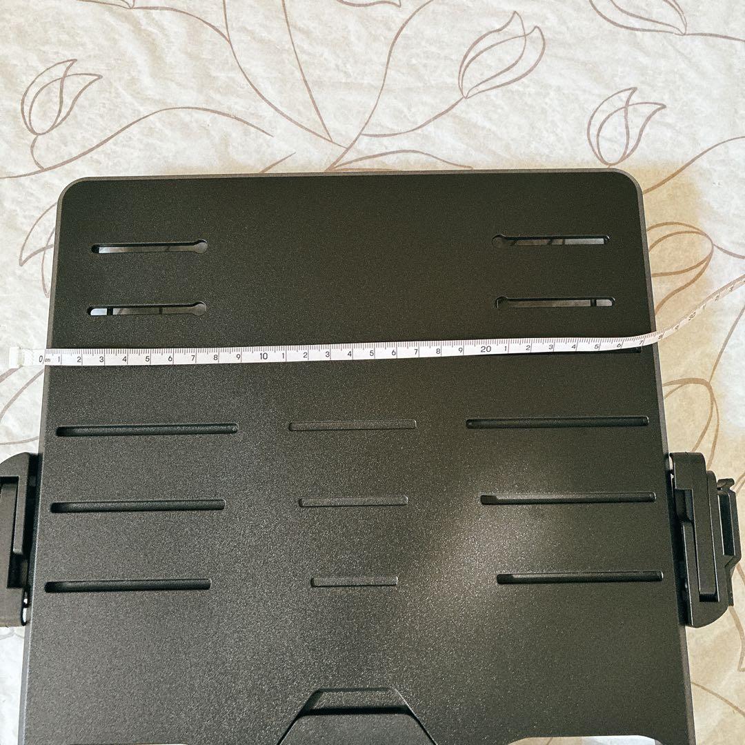 ノートpcアーム多角度調整 360度回転 11-17インチ 高さ12~60cm