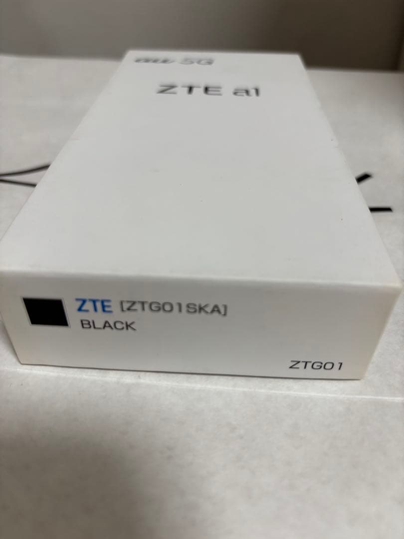 ZTE a1 ZTG01 ブラック 5G