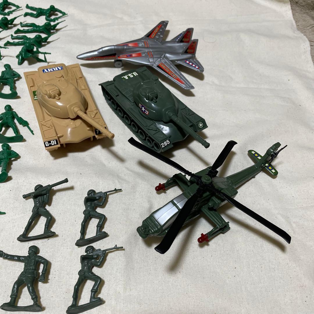 グリーンアーミーメン139体と付随品