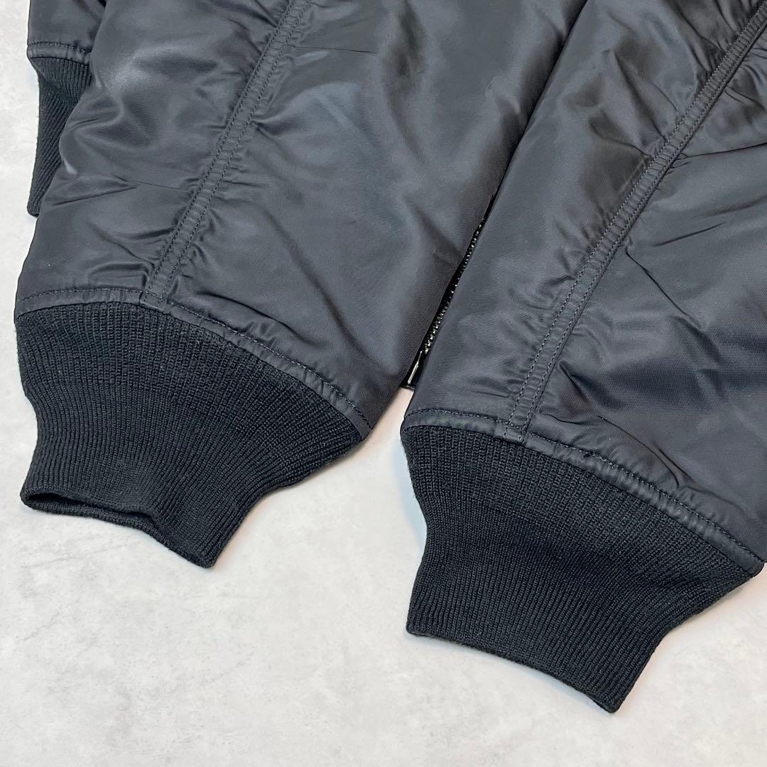 ALPHA INDUSTRIES MA-1 フライトジャケット ブラック XL