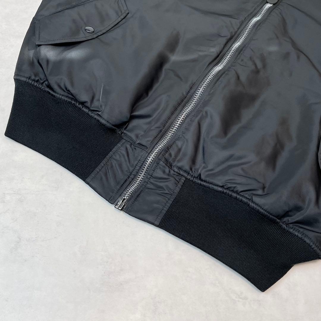 ALPHA INDUSTRIES MA-1 フライトジャケット ブラック XL