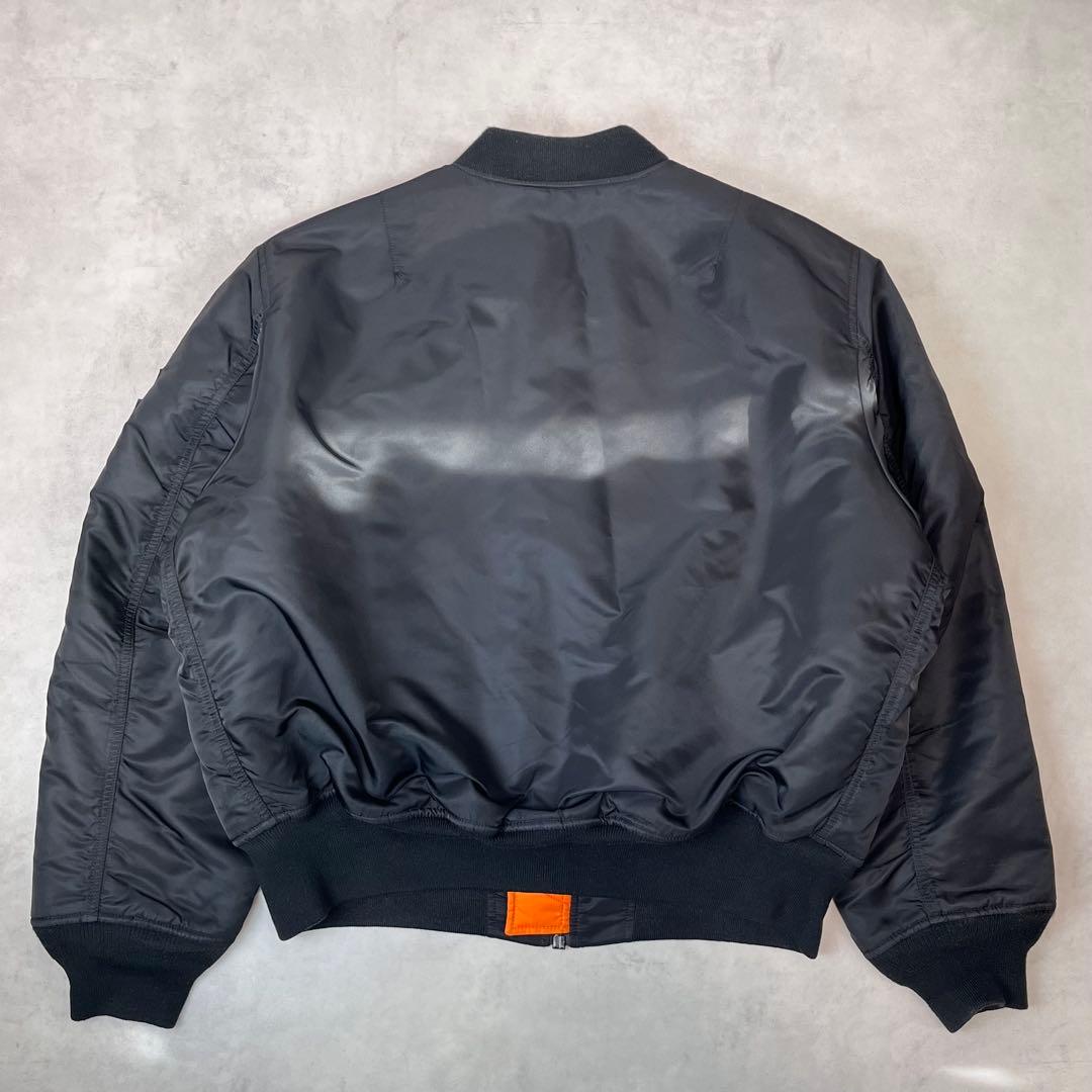 ALPHA INDUSTRIES MA-1 フライトジャケット ブラック XL