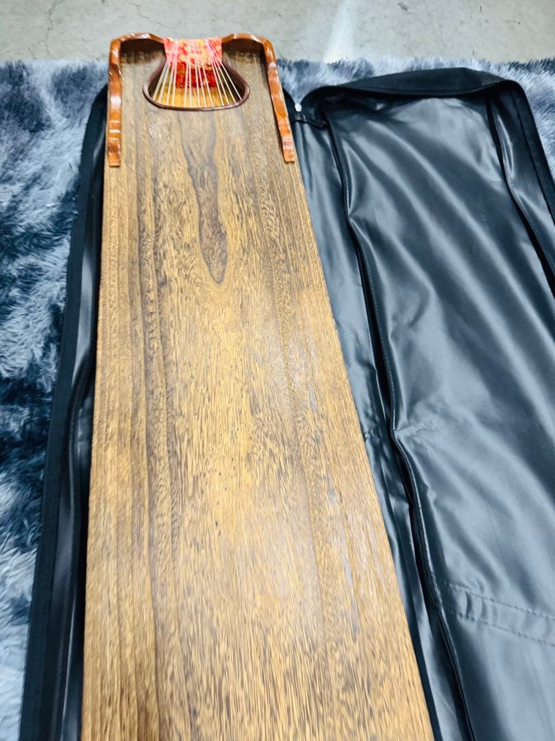お琴　箏 13弦 和楽器 木製　185cm カバー付き