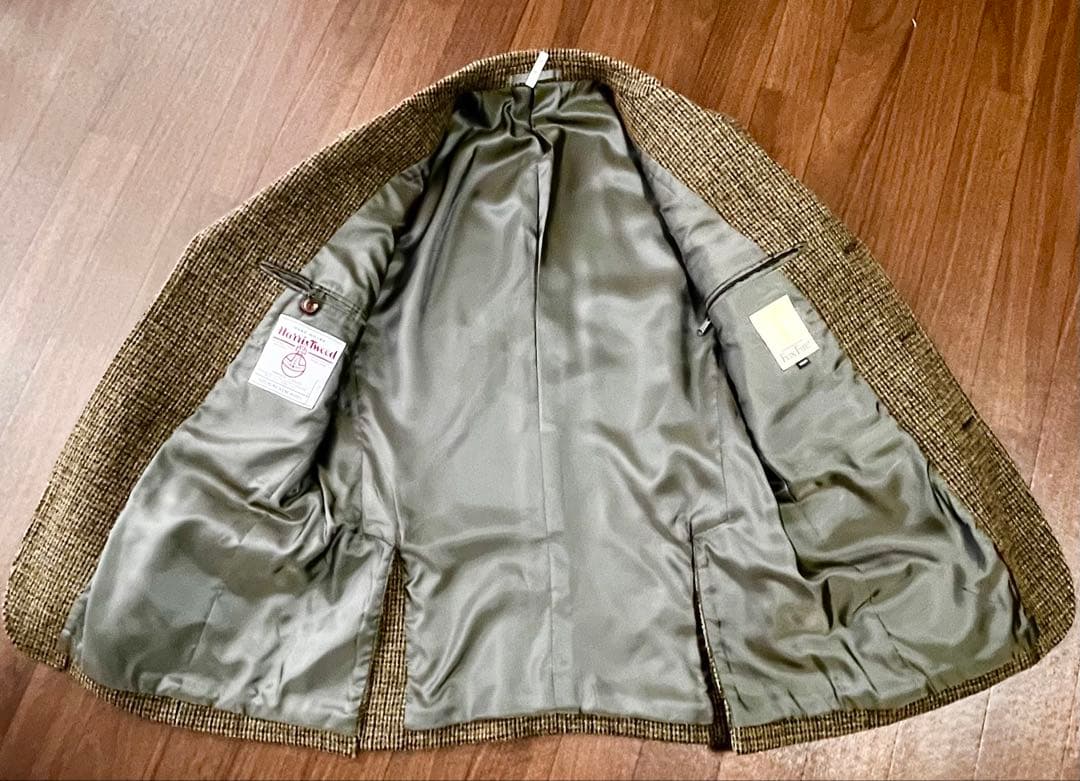 ハリスツイードジャケット美品