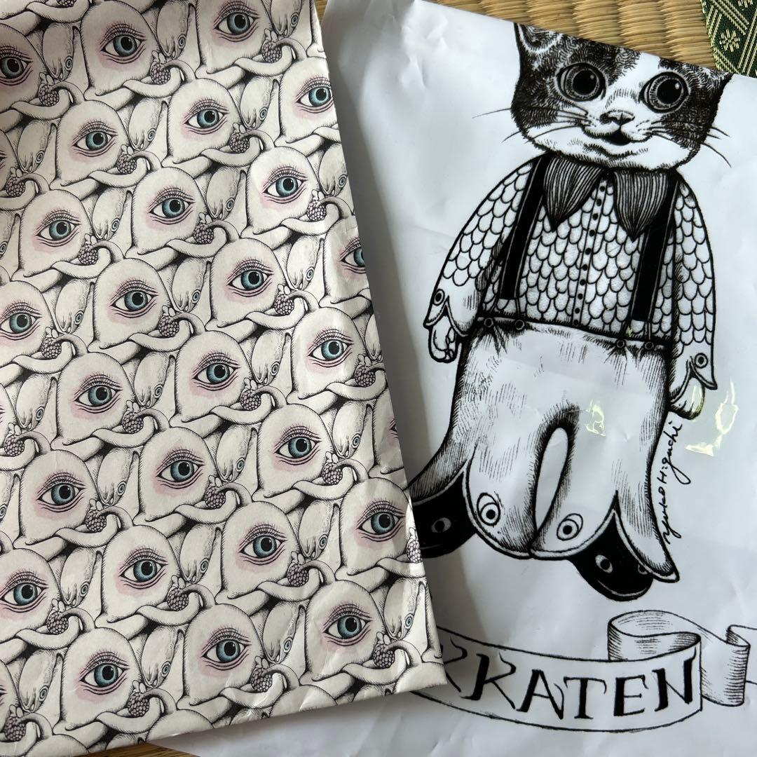 ヒグチユウコ　眼花　ターバン　バンダナ　完売　ボリス雑貨店