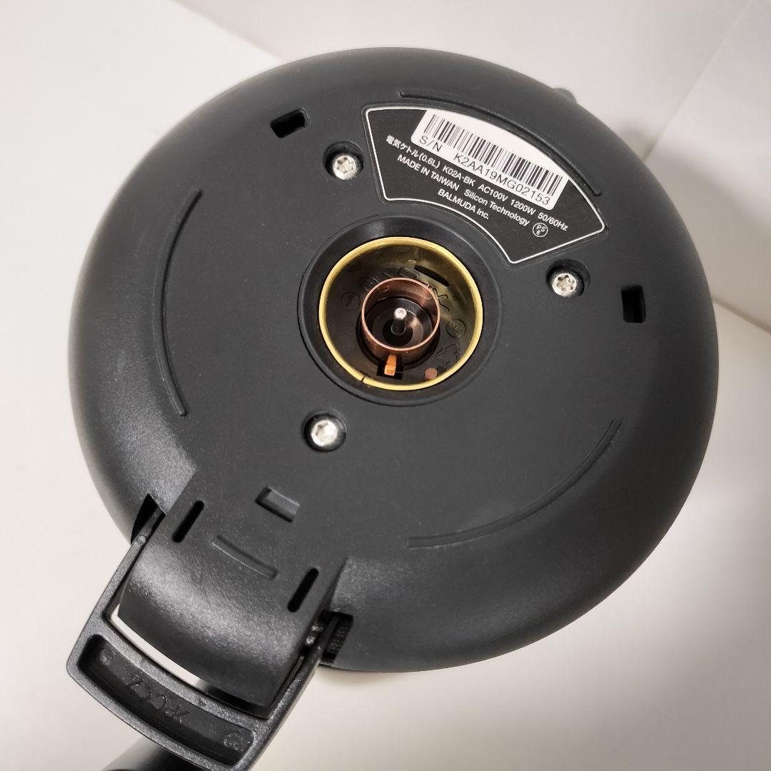 【動作確認済】BALMUDA バルミューダ　電気ケトル　黒　1417