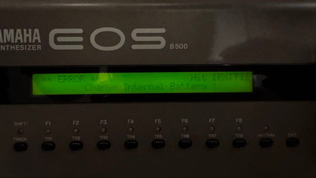 YAMAHA EOS B500シンセサイザー、スタンドセット