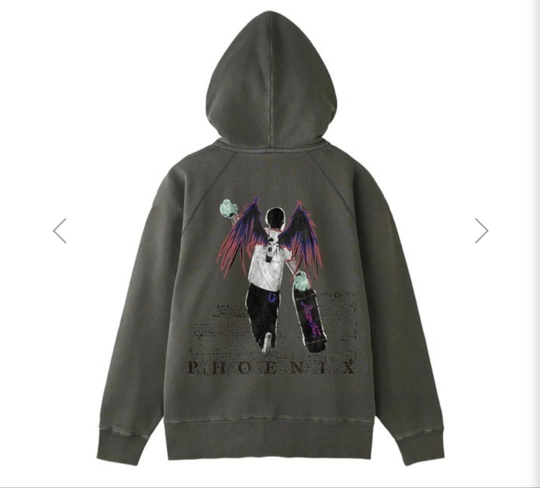 TAKUYA∞ BECOMETREE Hoodie PHOENIX 黒
