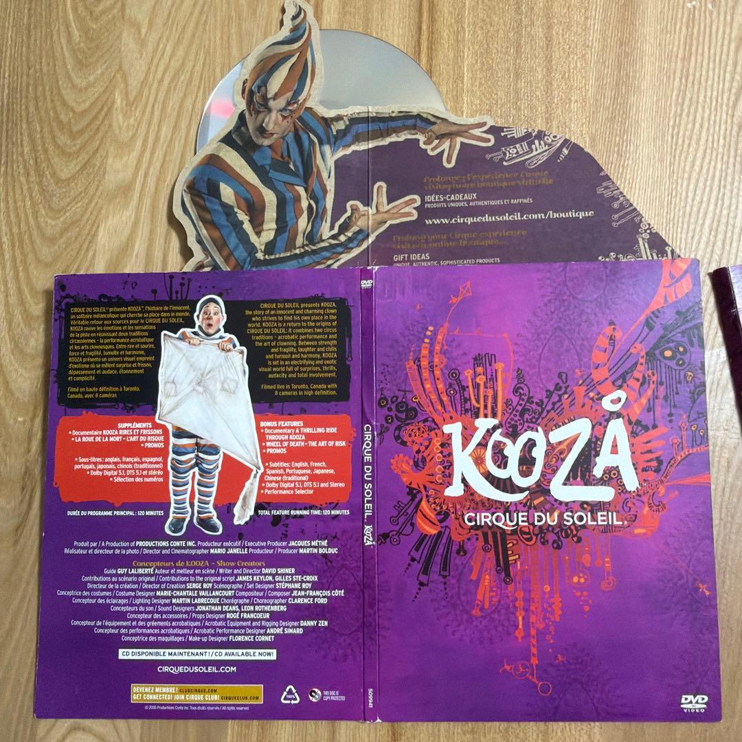 洋画・外国映画 KOOZA DVD CIRQUE DU SOLEIL