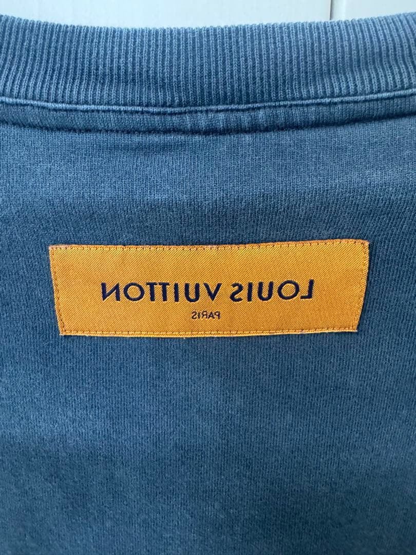 ルイヴィトン インサイドアウト Tシャツ 半袖 カットソー ネイビー M相当