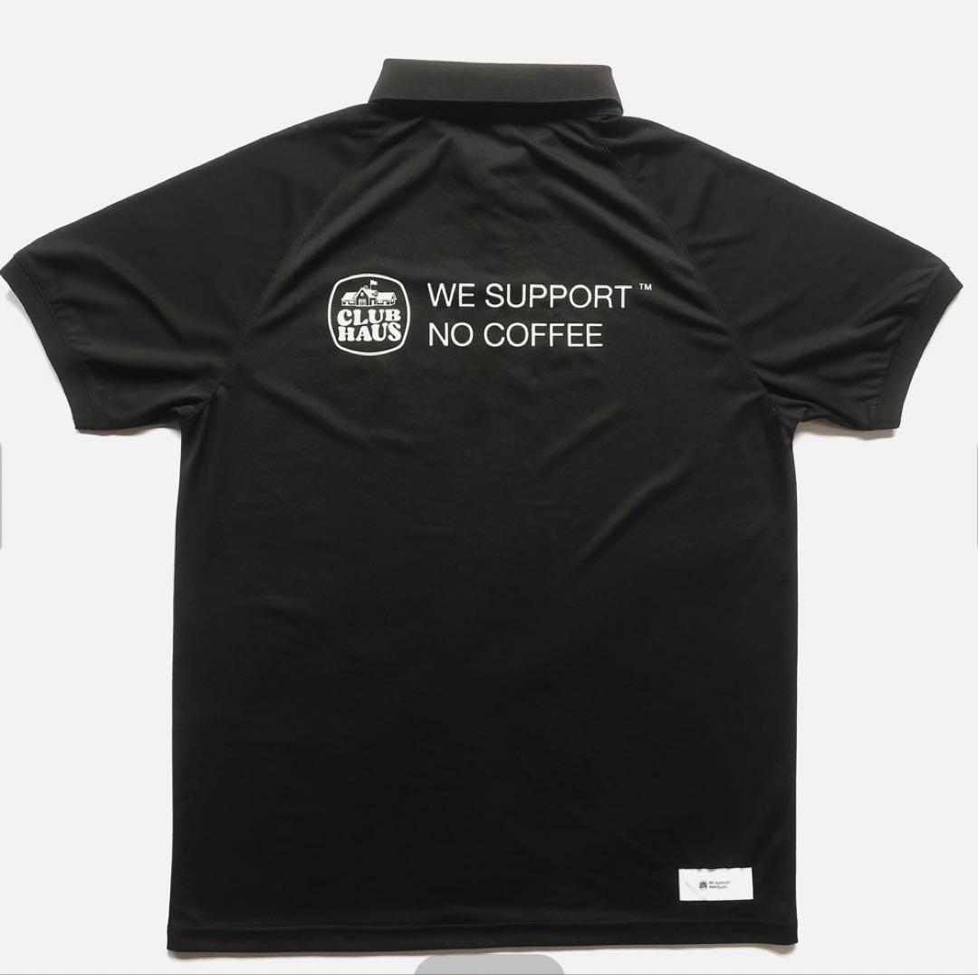 NO COFFEE × CLUBHAUS POLO SHIRT S/S