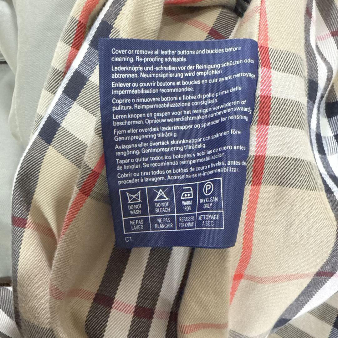 BURBERRY バーバリーズ トレンチコート ノバチェック カーキ ダブル