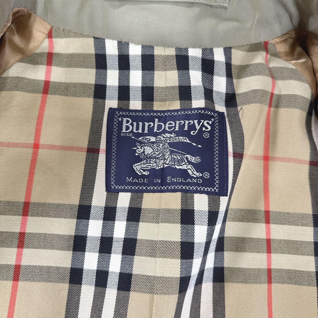 BURBERRY バーバリーズ トレンチコート ノバチェック カーキ ダブル