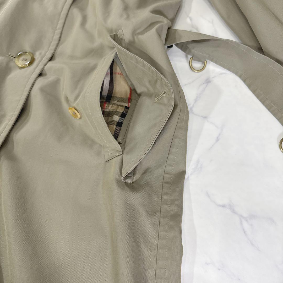 BURBERRY バーバリーズ トレンチコート ノバチェック カーキ ダブル