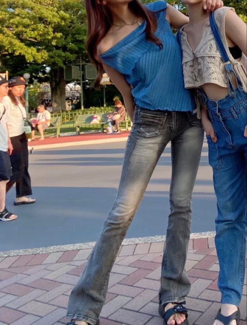 パンツ bohemseo BOOTS CUT DENIM
