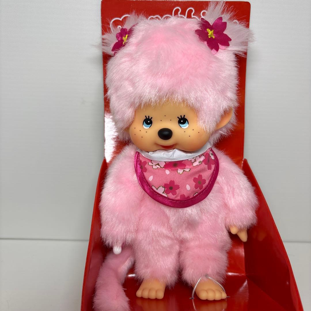 新品 サクラ モンチッチ EU限定 monchhichi 4341