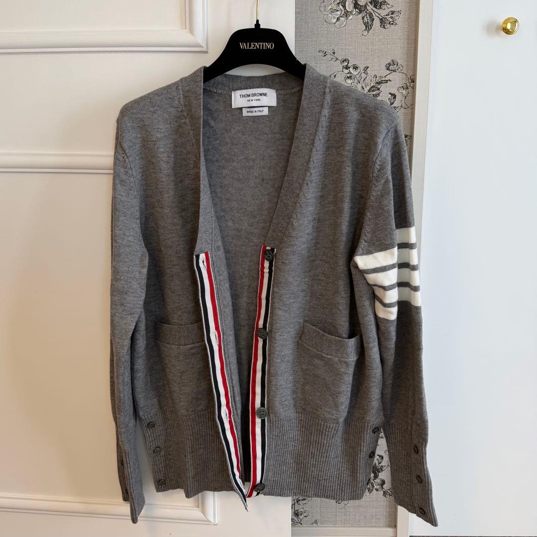 THOM BROWNE カーディガン グレー 40