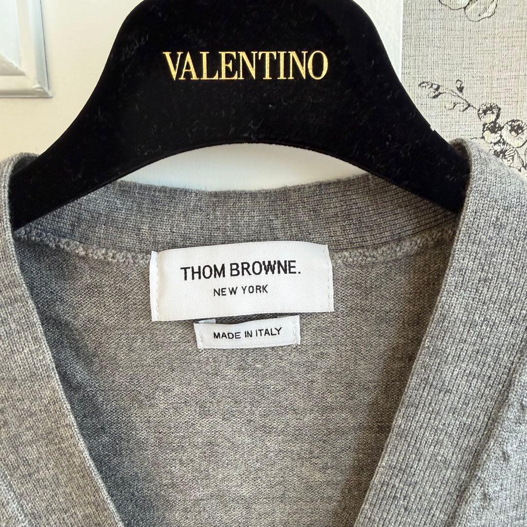 THOM BROWNE カーディガン グレー 40