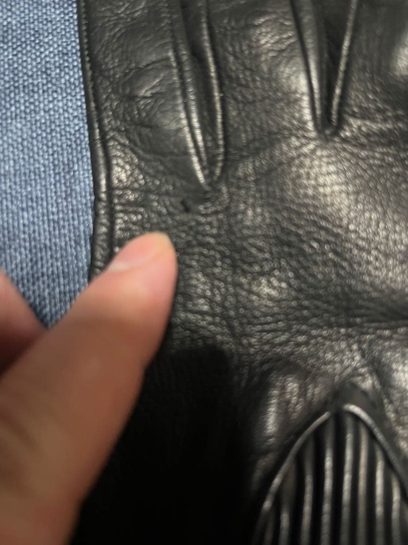 versace レザー手袋　グローブ