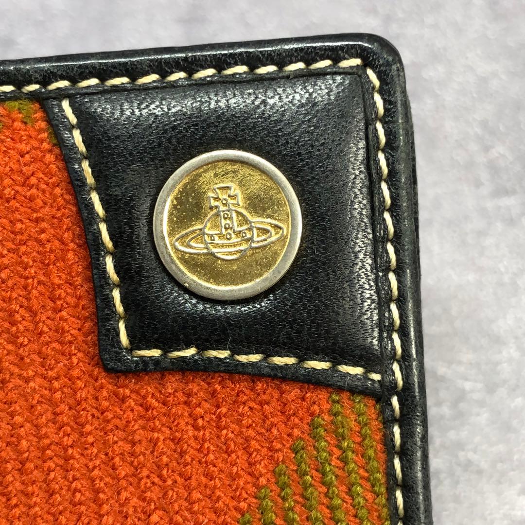 ✨️希少✨️ ヴィヴィアンウエストウッド 2つ折り財布 がま口 ダービーチェック