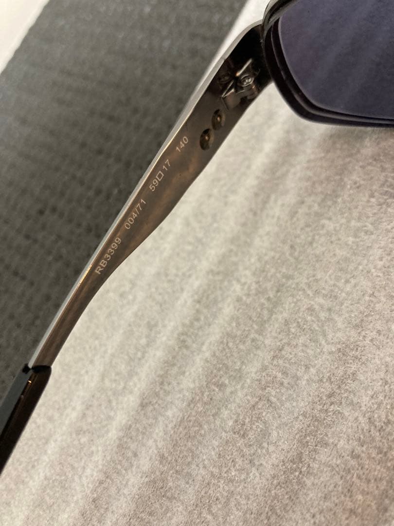 Ray-Ban サングラス　度入り　RB3399-004-71 レイバン