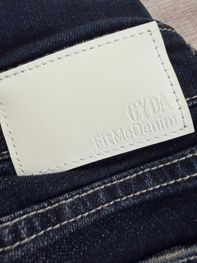 GYDA ハイウエスト デニムパンツ