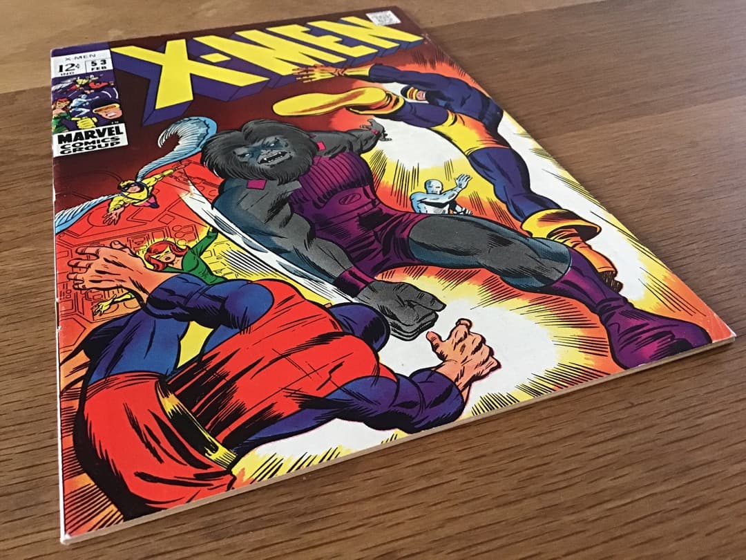 X-men #53 ブラスター❗️1969年出版　アメコミリーフ
