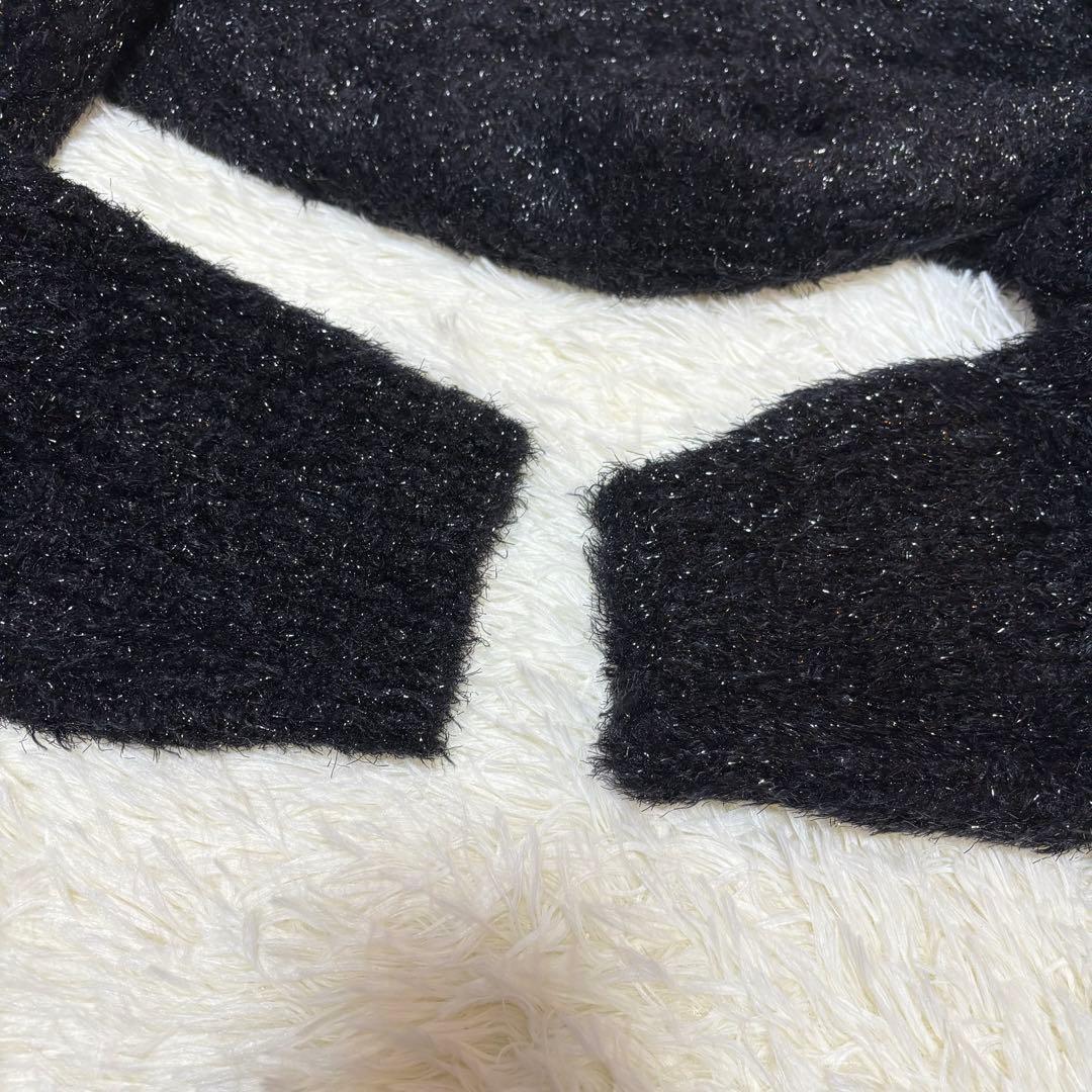 極美品　2点セット　FRAYI.D ラメフェザーニットペプラムキャミ　ボレロ