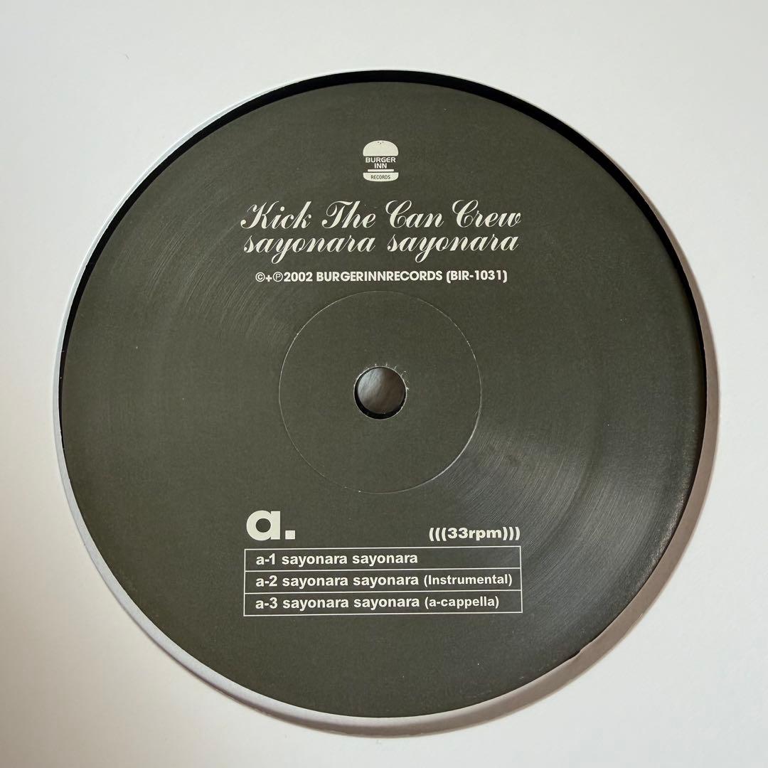 KICK THE CAN CREW sayonara sayonara レコード