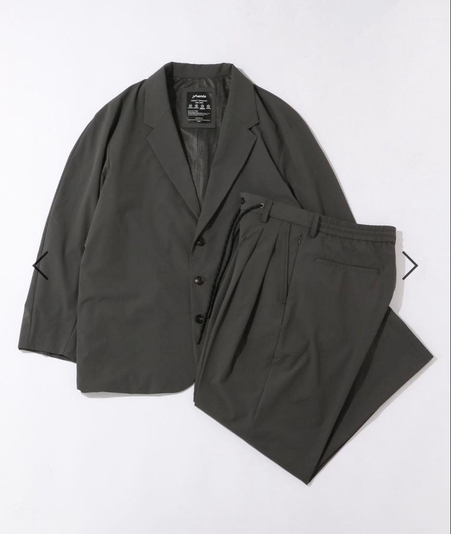 ⭐️新品タグ付 phenix outdoor 別注セットアップ グレー 上下セット