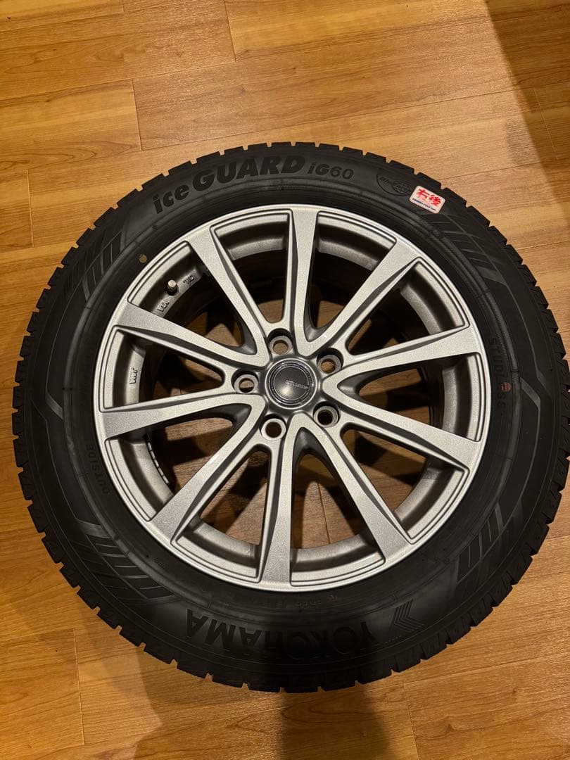 トヨタ C-HR スタッドレス17インチアルミ4本セット YOKOHAMA IG