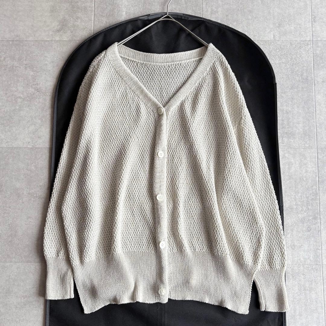 2024✨FRAMeWORK カノコ 2WAY Back開きカーディガン