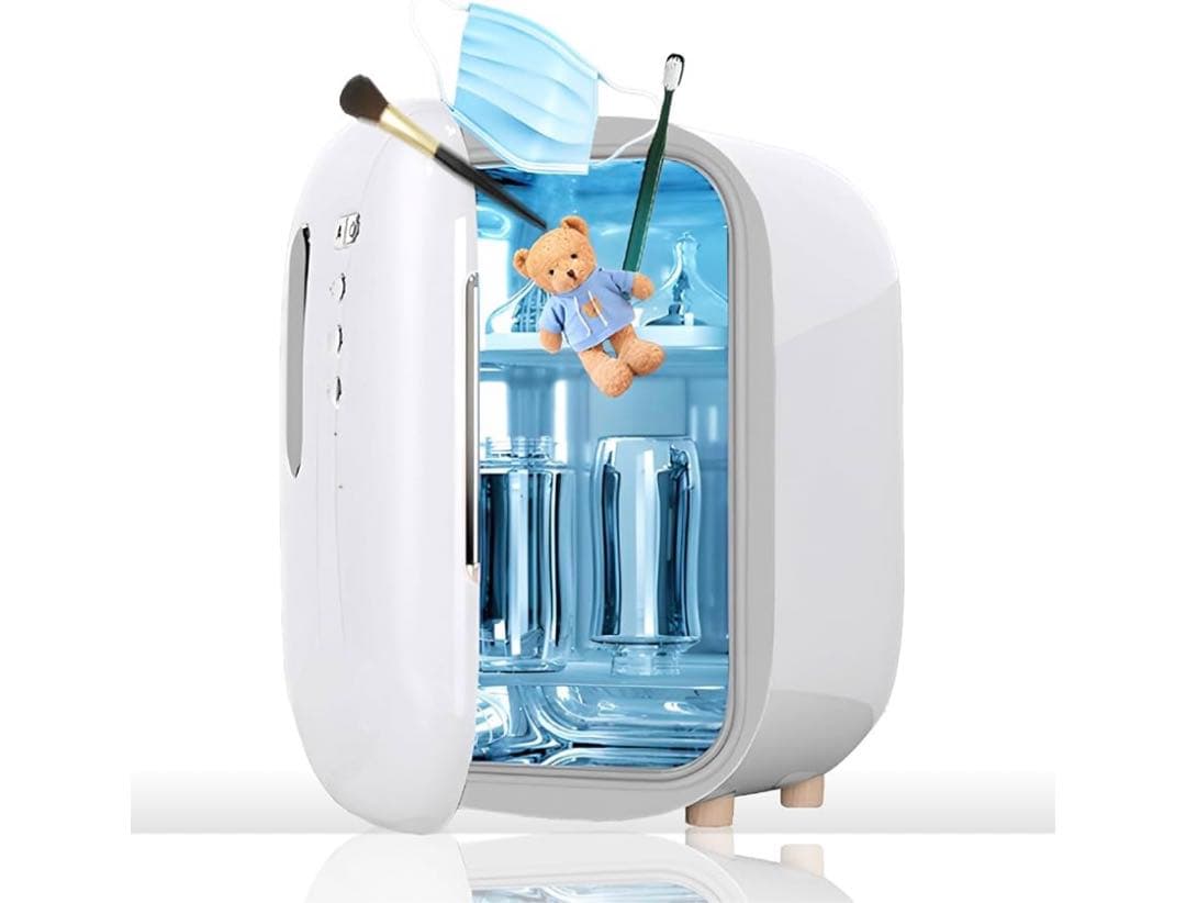 除菌ボックス哺乳瓶スマホ紫外線消毒器大容量16L sh-s9-pgr sana